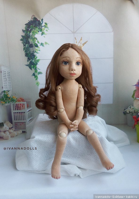 Текстильная кукла Маргарита (фото 8)