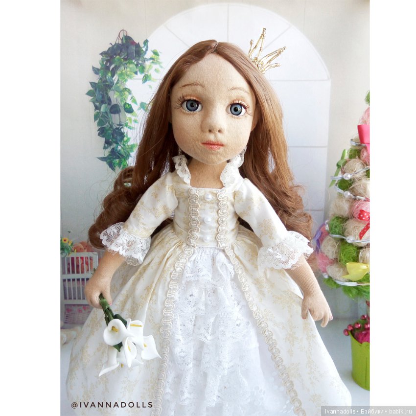 Текстильная кукла Маргарита (фото 5)