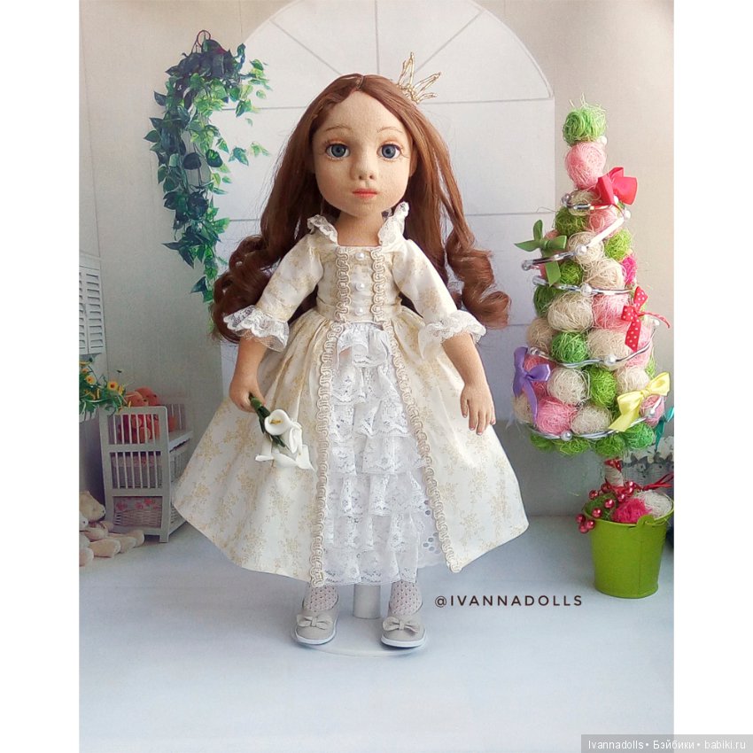 Текстильная кукла Маргарита (фото 3)