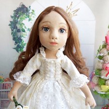 Текстильная кукла Маргарита (фото 7)