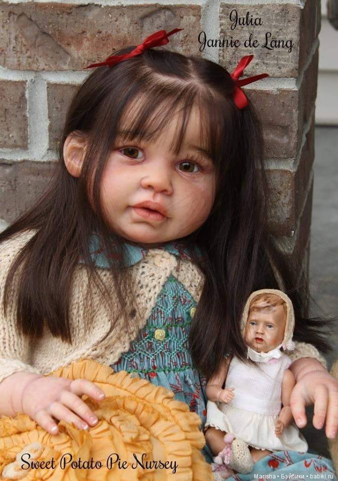Julia от скульптора Jannie de Lange, автор прототипа Sweet Potato Pie Nursery (фото 2)