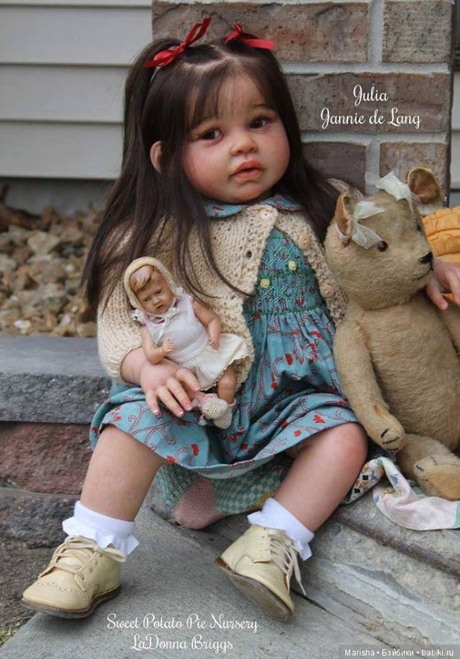 Julia от скульптора Jannie de Lange, автор прототипа Sweet Potato Pie Nursery (фото 4)