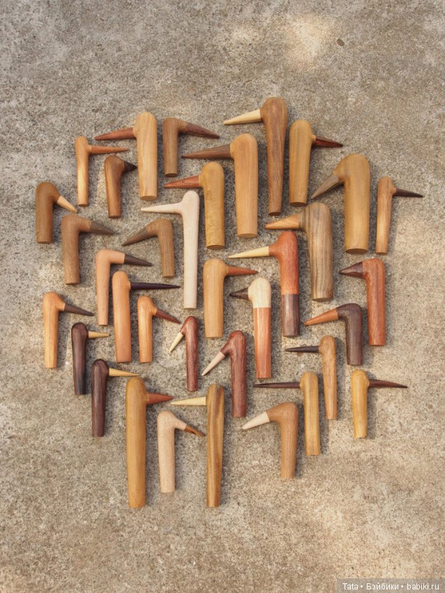 Причудливые мультяшные скульптуры из дерева (фото 2)