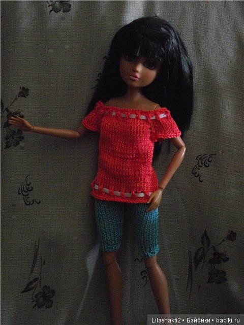 Рокси модница. Часть-1 — Одежда и обувь для кукол своими руками: фото (фото 9)
