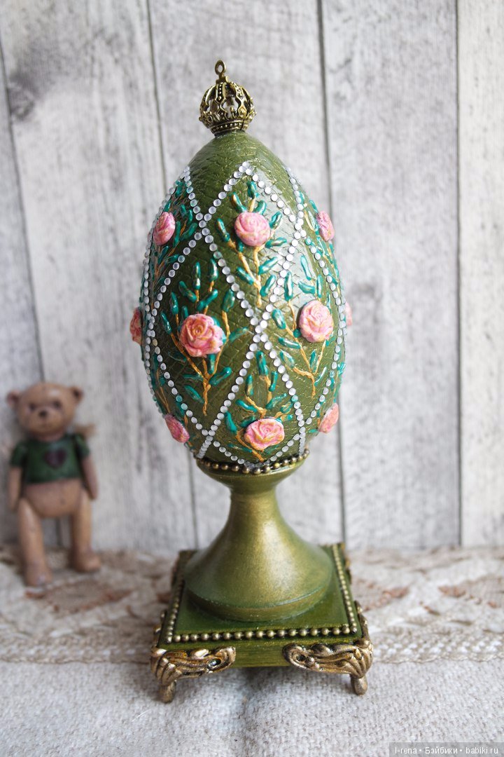 Пасхальное яйцо — Лепка авторских игрушек и папье (фото 2)