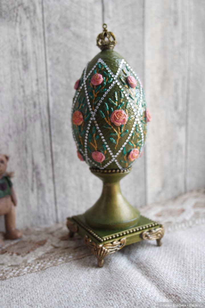 Пасхальное яйцо — Лепка авторских игрушек и папье (фото 3)