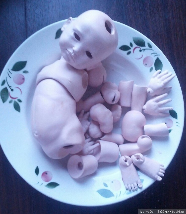 Авторская шарнирная кукла Катя