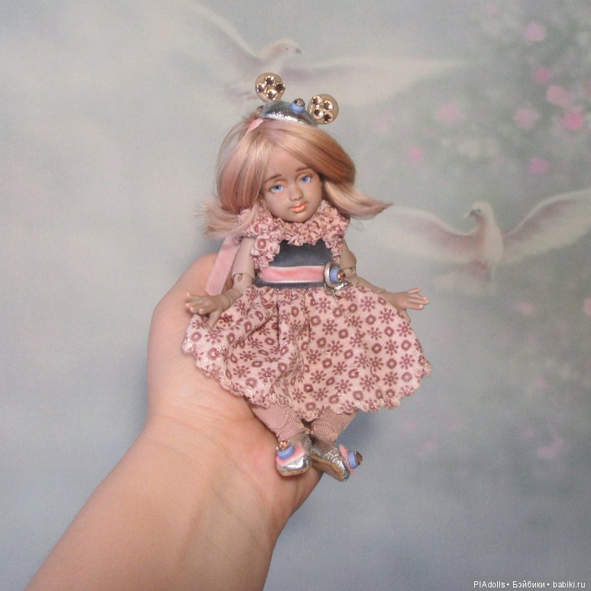 "Sunshine" 15 см BJD — Авторские шарнирные куклы своими руками: лепка