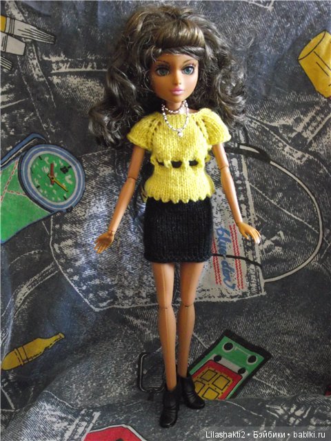 Рокси модница. Часть-2 — Одежда и обувь для кукол своими руками: фото (фото 4)