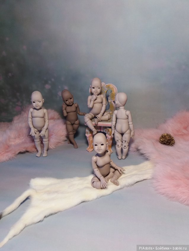 "Sunshine" 15 см BJD — Авторские шарнирные куклы своими руками: лепка (фото 8)