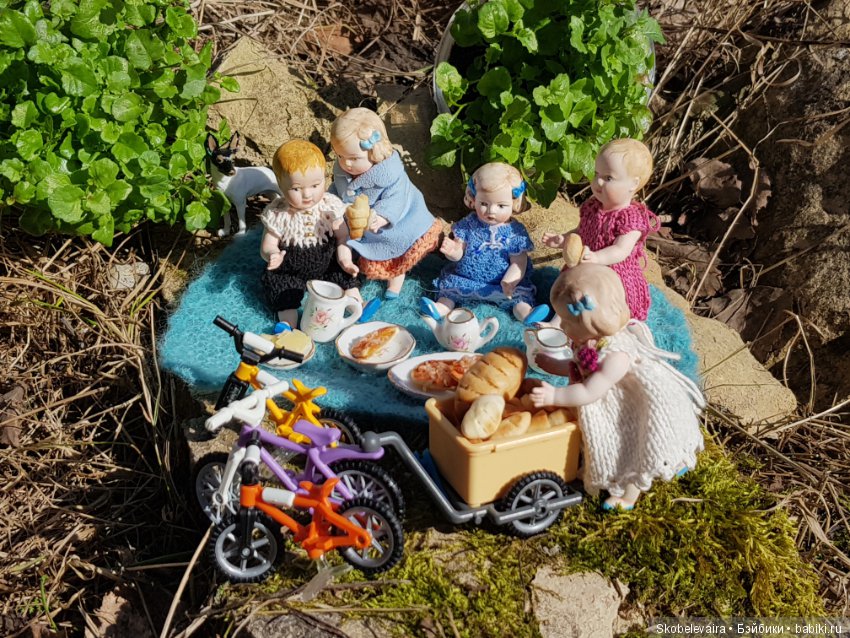 Напекли пирожков и отправились на пикник