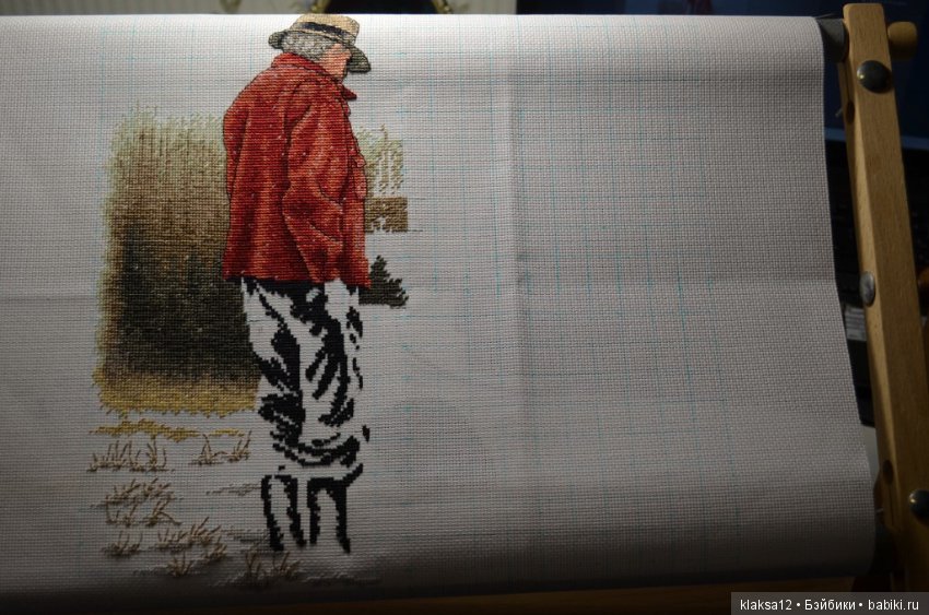 Лучший друг человека. Процесс одной вышивки (фото 3)
