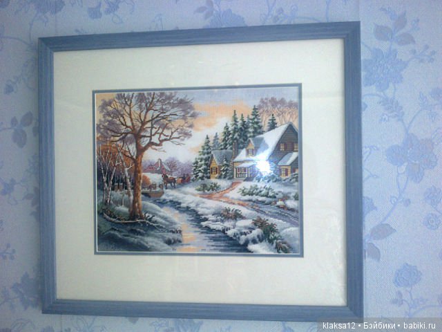 Зернышко к зернышку - будет мешок, крестик к крестику - будет картина