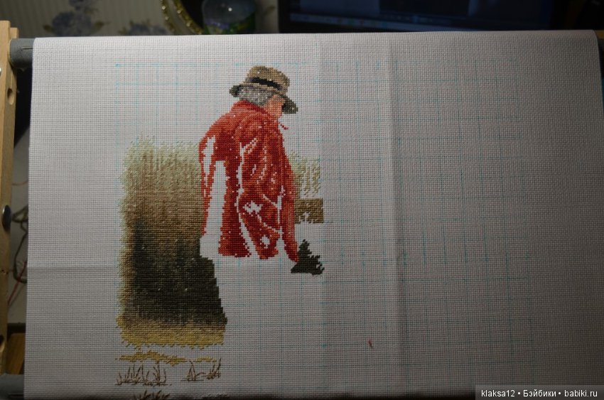 Лучший друг человека. Процесс одной вышивки (фото 2)