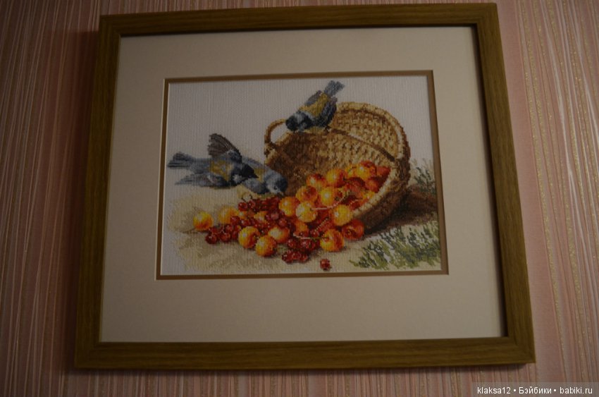 Зернышко к зернышку - будет мешок, крестик к крестику - будет картина