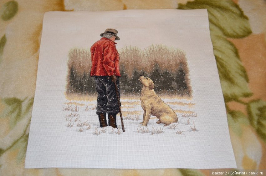 Лучший друг человека. Процесс одной вышивки (фото 6)