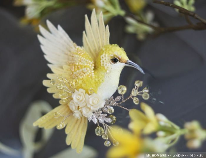 20 волшебных творений из шёлка, бисера, пайеток и страз