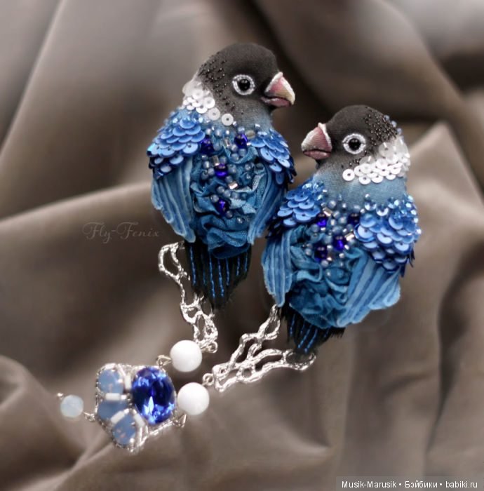 20 волшебных творений из шёлка, бисера, пайеток и страз