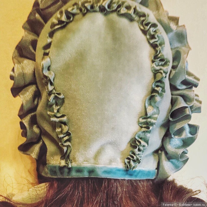 Бирюзовая нежность — Антикварные куклы Kestner (Кестнер) JDK: Хильда (фото 5)