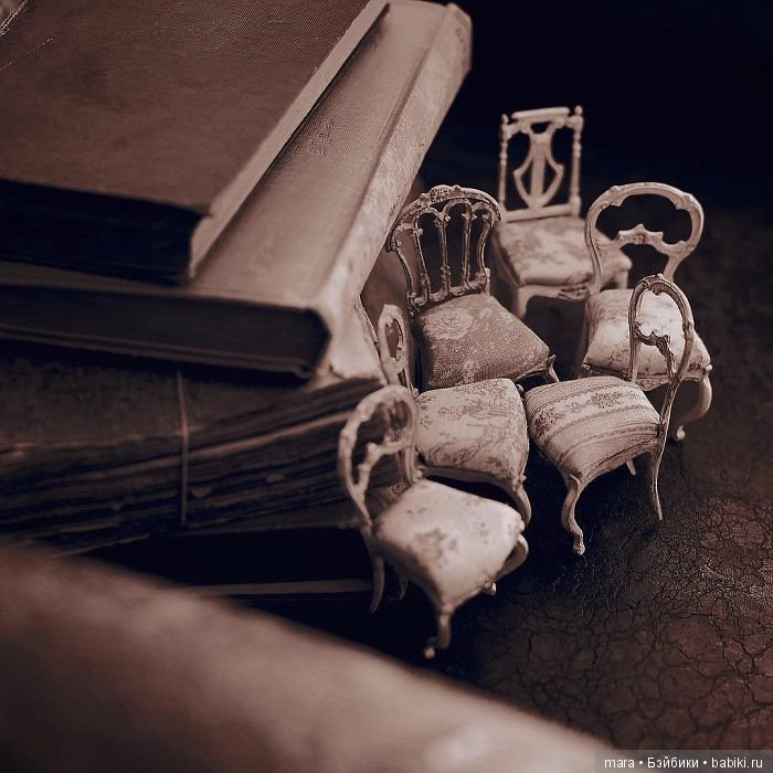 Невероятная мебель для кукольных домиков