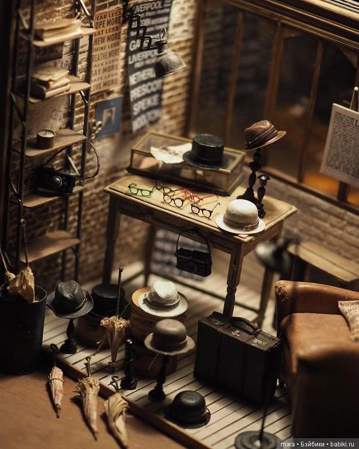 Невероятная мебель для кукольных домиков