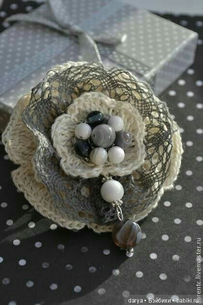 Вязание цветов крючком, схемы