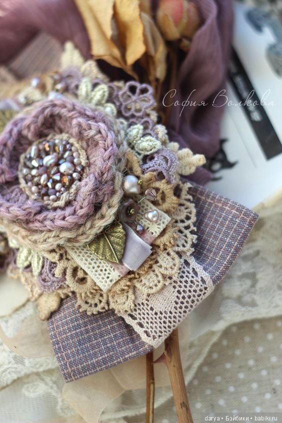 Вязание цветов крючком, схемы