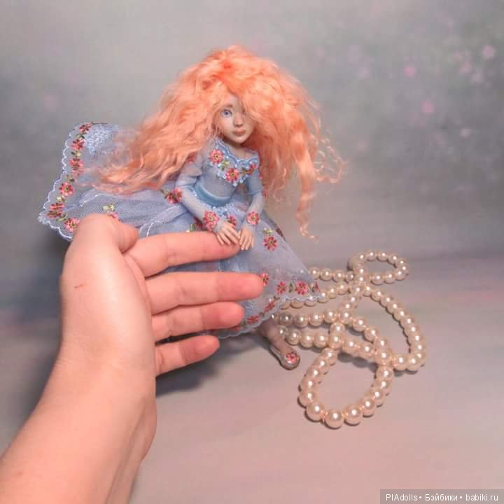 "Pearl" цветочек 21 см — Авторские куклы BJD (БЖД) у нас дома: фото (фото 4)