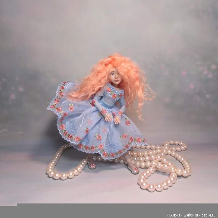 "Pearl" цветочек 21 см — Авторские куклы BJD (БЖД) у нас дома: фото (фото 3)
