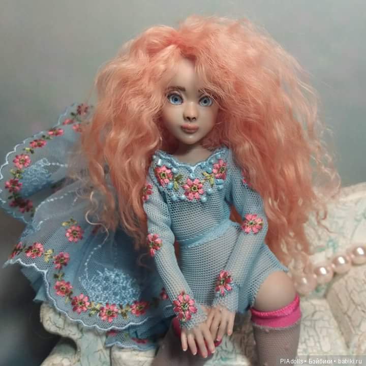 "Pearl" цветочек 21 см — Авторские куклы BJD (БЖД) у нас дома: фото