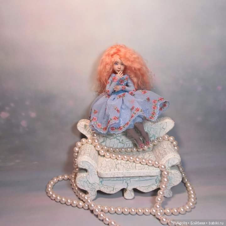 "Pearl" цветочек 21 см — Авторские куклы BJD (БЖД) у нас дома: фото (фото 7)