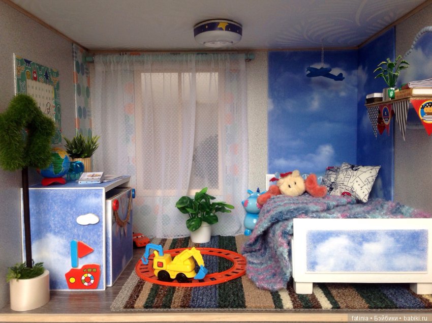 Румбокс 1:6. Детская для мальчика (фото 2)