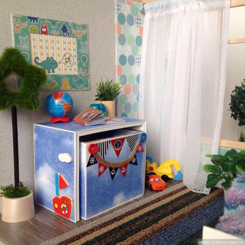 Румбокс 1:6. Детская для мальчика (фото 7)