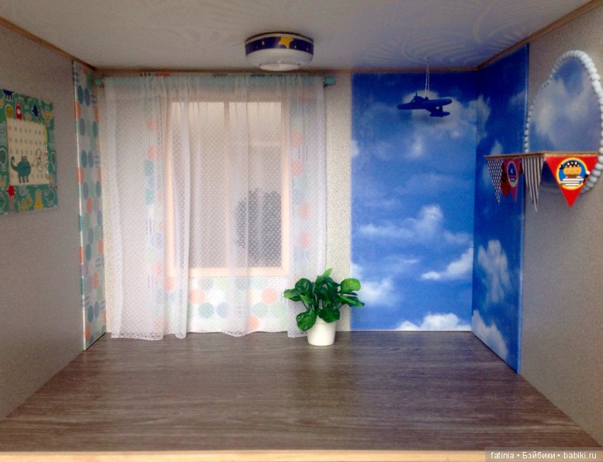 Румбокс 1:6. Детская для мальчика