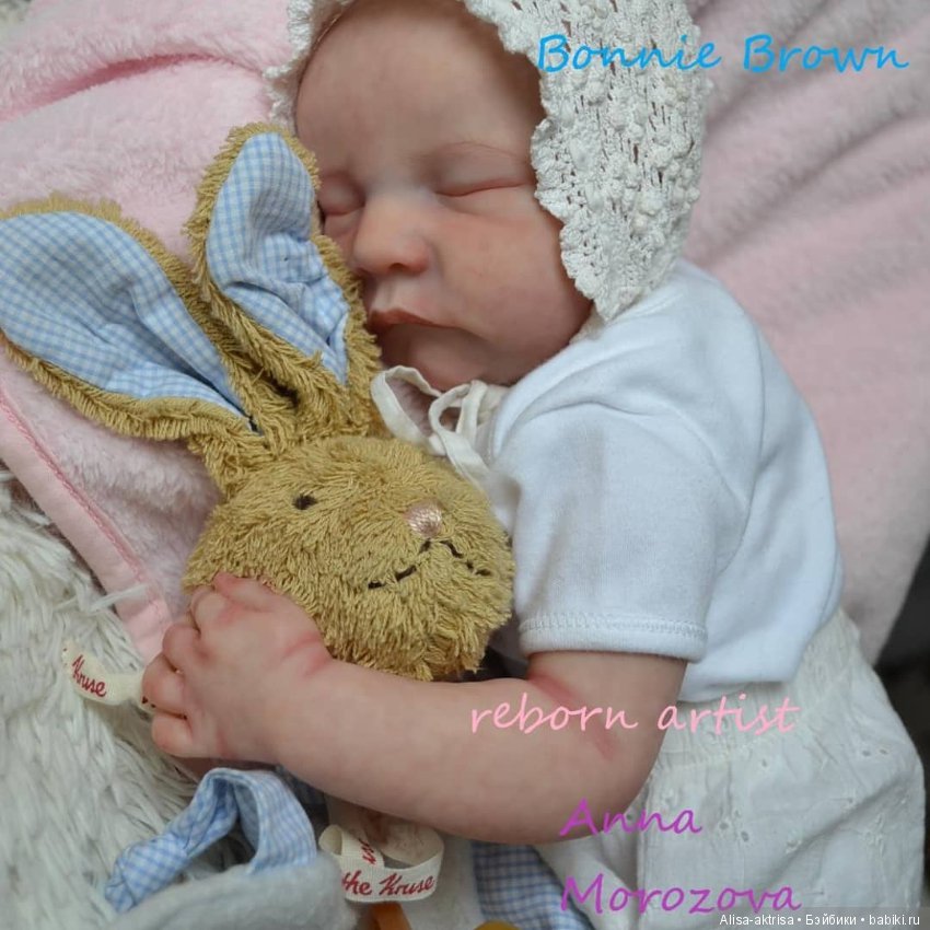 Рождение фиалки. Кукла реборн Анны Морозовой