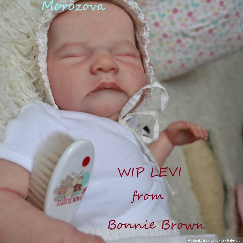 Рождение фиалки. Кукла реборн Анны Морозовой