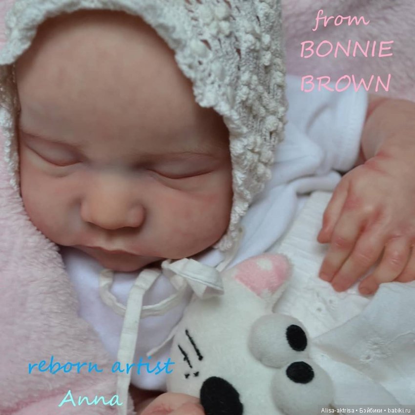 Рождение фиалки. Кукла реборн Анны Морозовой