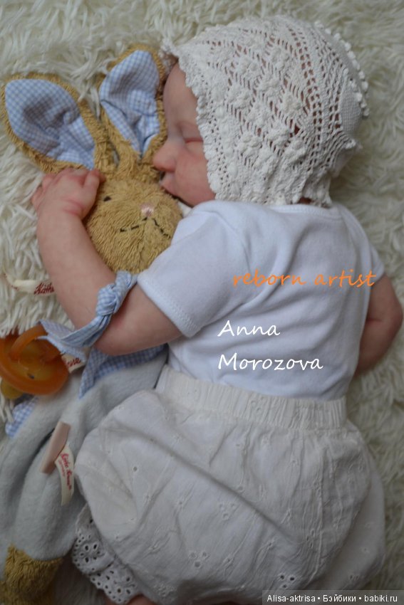 Рождение фиалки. Кукла реборн Анны Морозовой