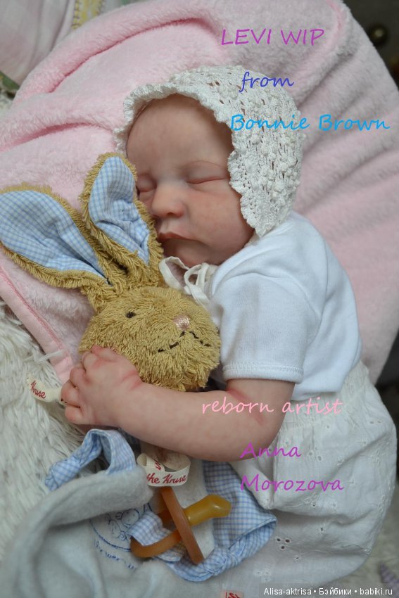 Рождение фиалки. Кукла реборн Анны Морозовой