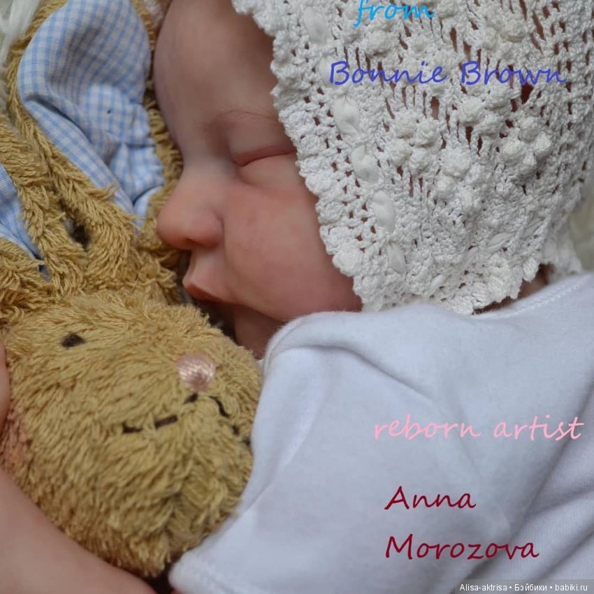 Рождение фиалки. Кукла реборн Анны Морозовой