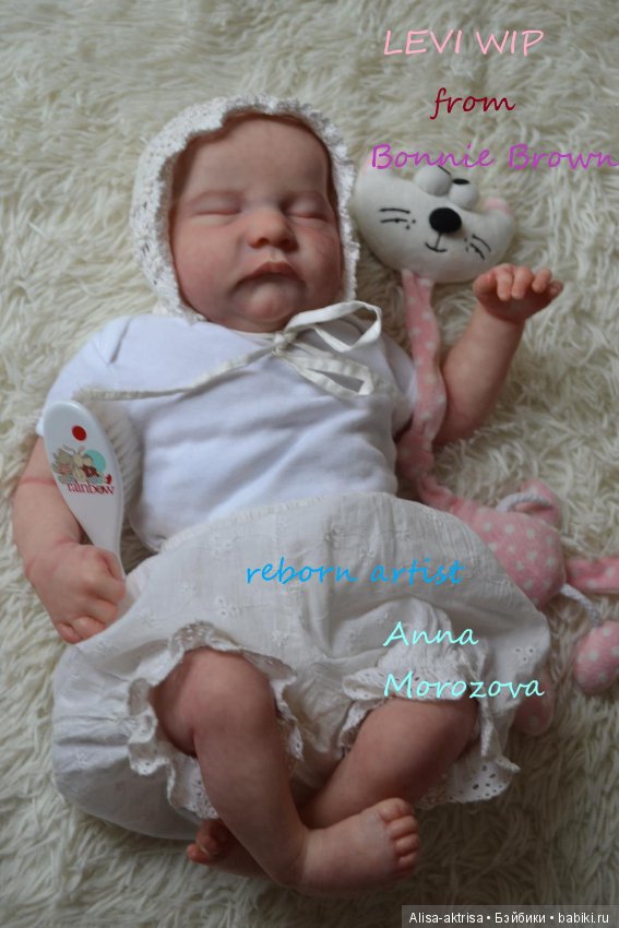 Рождение фиалки. Кукла реборн Анны Морозовой (фото 10)