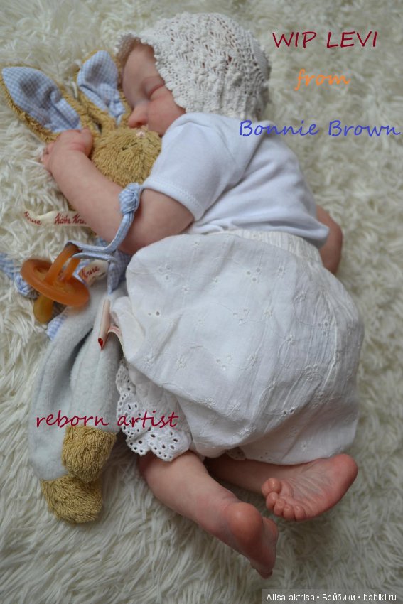 Рождение фиалки. Кукла реборн Анны Морозовой