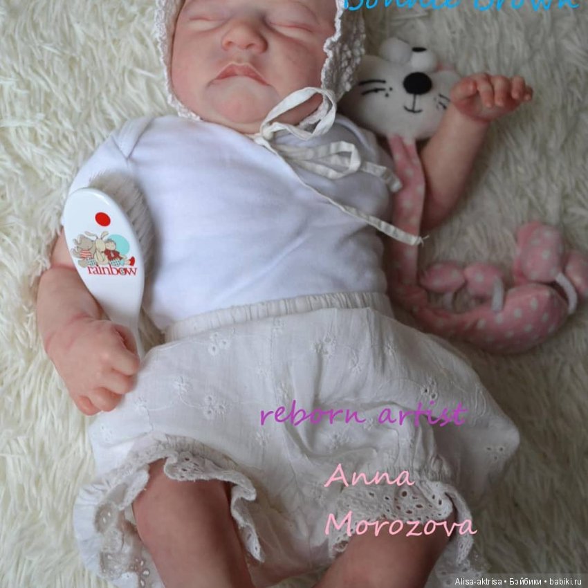 Рождение фиалки. Кукла реборн Анны Морозовой (фото 7)