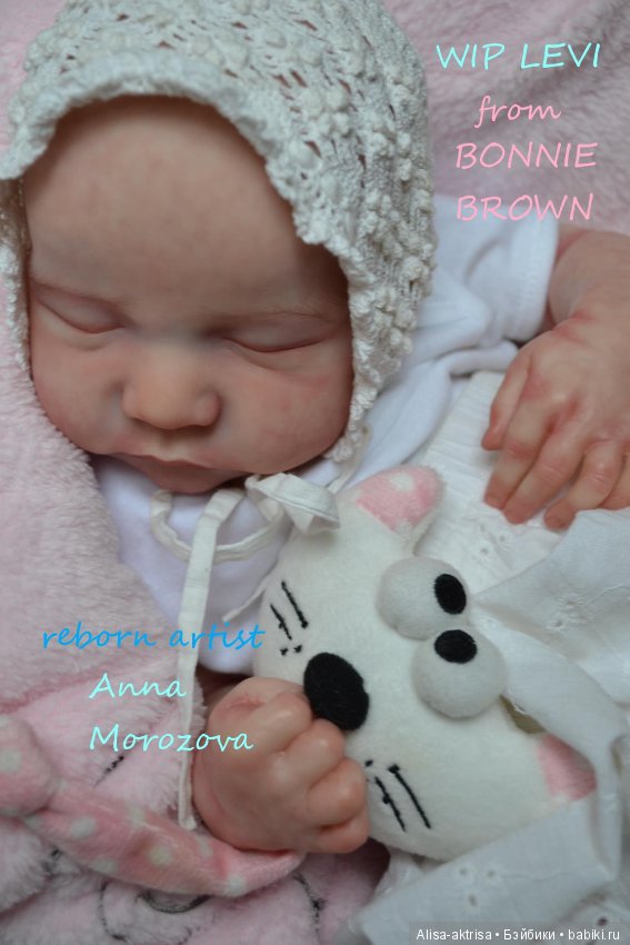 Рождение фиалки. Кукла реборн Анны Морозовой (фото 6)