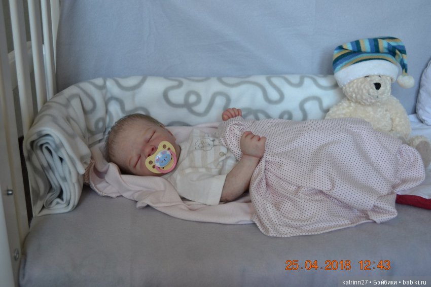 Кукла реборн Lizie, молд Azraya (Nicole Russell), мастер Ekaterina Abbyasova babies