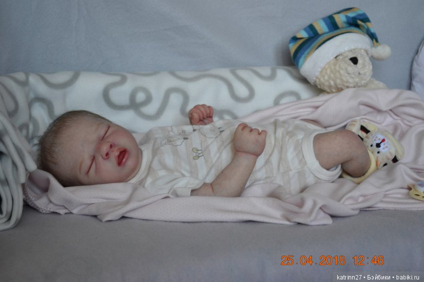 Кукла реборн Lizie, молд Azraya (Nicole Russell), мастер Ekaterina Abbyasova babies