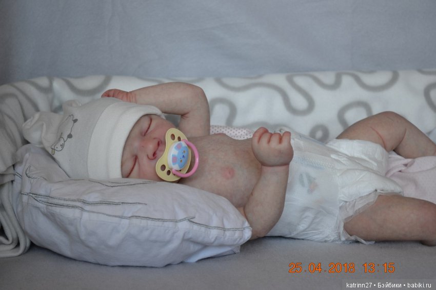 Кукла реборн Lizie, молд Azraya (Nicole Russell), мастер Ekaterina Abbyasova babies