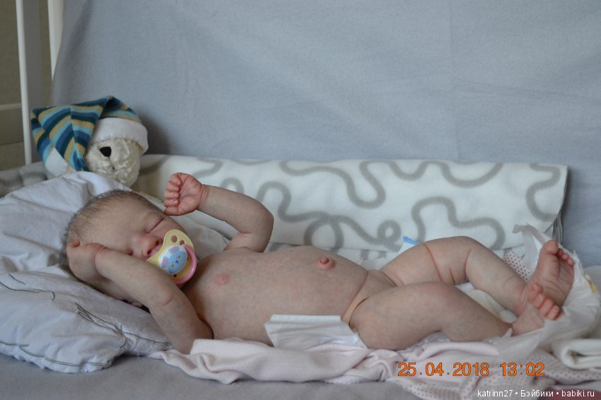 Кукла реборн Lizie, молд Azraya (Nicole Russell), мастер Ekaterina Abbyasova babies (фото 7)