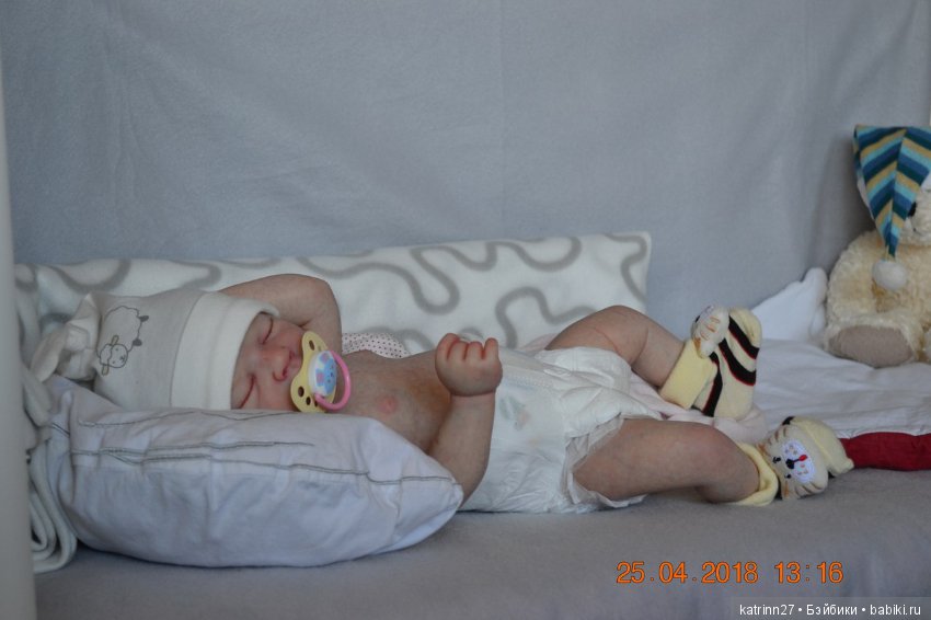 Кукла реборн Lizie, молд Azraya (Nicole Russell), мастер Ekaterina Abbyasova babies (фото 10)