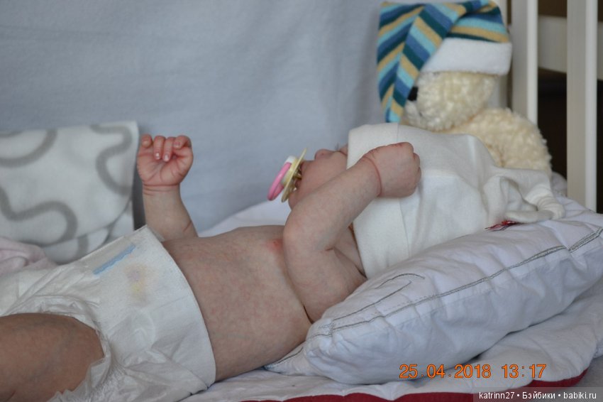 Кукла реборн Lizie, молд Azraya (Nicole Russell), мастер Ekaterina Abbyasova babies